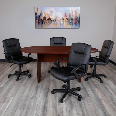 Flash Furniture 6 Foot (72 inch) Classic Oval Conference Meeting Table